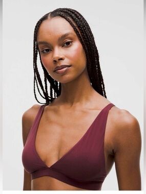 lululemon athletica Garnet Wundermost Nulu Triangle Bralette